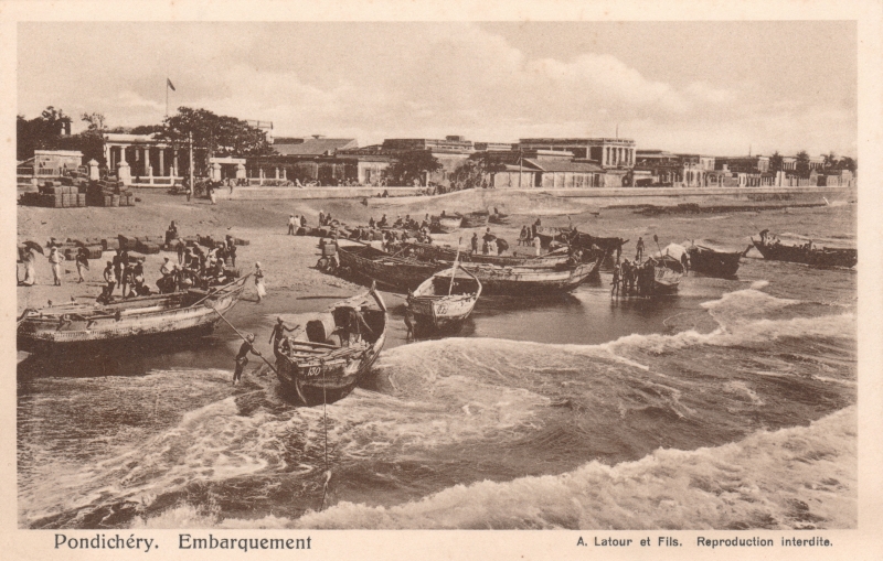 01-12 - Pondichery - plage nord, etc. - 3